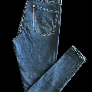 Levi's Men's Dark Blue Skinny Jeans